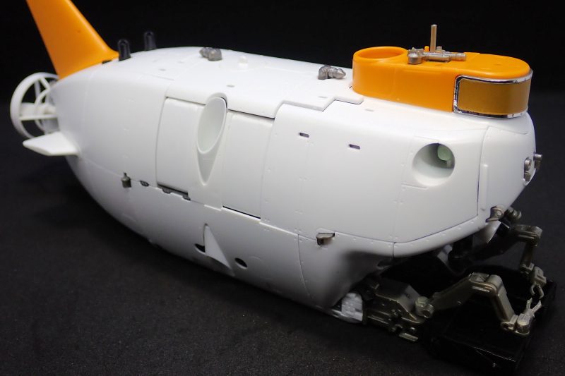 潜水艇　調査船　深海　しんかい 6500　プラモデル